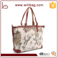 Fashion Printing Handtasche für Frauen Handtasche Baumwolle Canvas Tote Bag